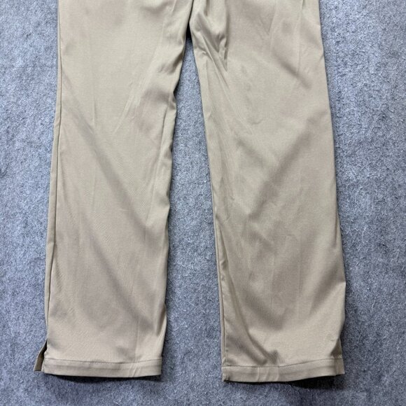 Nike Golf Pants Men 32 x 32 Beige Flat Front Stretch Flex Core Standard AJ5489 - Picture 9 of 16
